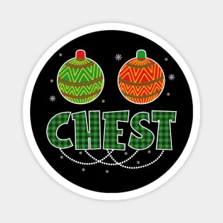 Funny Chest Nuts Couples Christmas Chestnuts Magnet